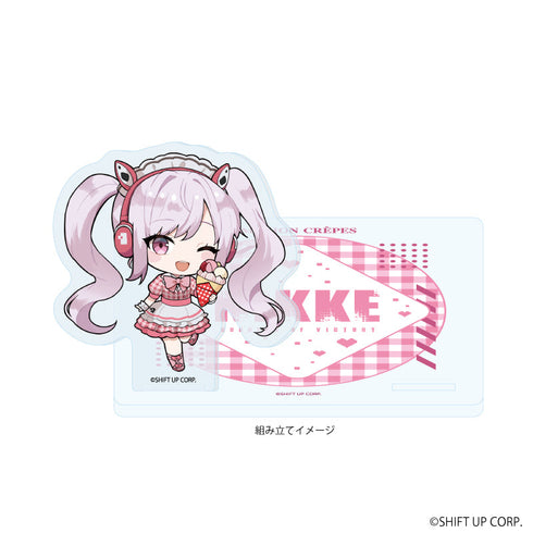 『勝利の女神:NIKKE』アクリルコースタースタンド01/アリス カフェ店員ver,(ミニキャライラスト)
