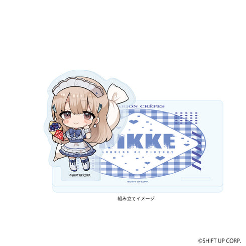 『勝利の女神:NIKKE』アクリルコースタースタンド02/ティア カフェ店員ver.(ミニキャライラスト)
