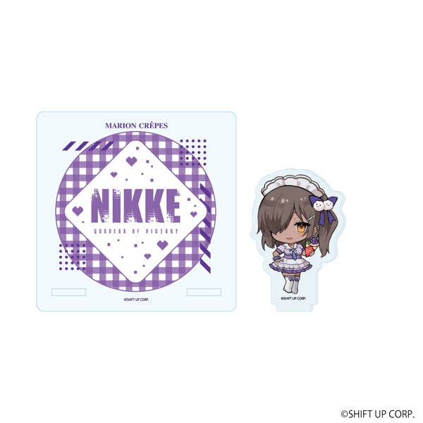 『勝利の女神:NIKKE』アクリルコースタースタンド03/ナガ カフェ店員ver.(ミニキャライラスト)
