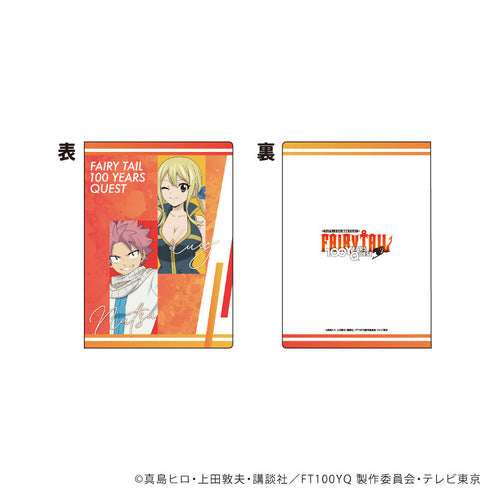 『FAIRY TAIL 100年クエスト』プレミアムポストカードホルダー01/ナツ・ドラグニル&ルーシィ・ハートフィリア(描き下ろしイラスト)【202608再販】