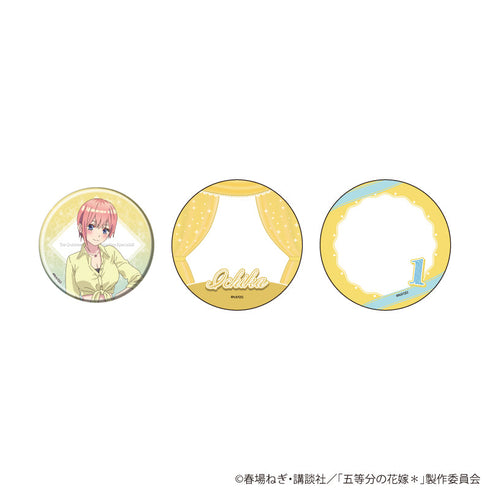 『五等分の花嫁*』65mm缶バッジ&缶デコカバー2枚セット01/一花(公式イラスト)