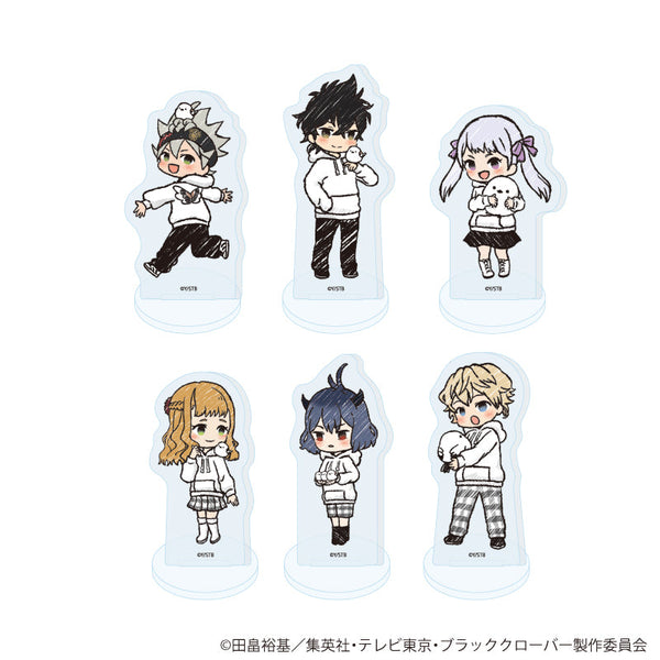 『ブラッククローバー』アクリルぷちスタンド15/シマエナガver. BOX(全6種)(グラフアートイラスト)