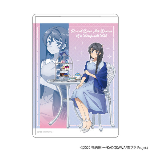 『青春ブタ野郎はランドセルガールの夢を見ない』キャラクリアケース04/桜島麻衣 お茶会ver.(描き下ろしイラスト)