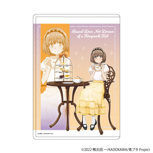 『青春ブタ野郎はランドセルガールの夢を見ない』キャラクリアケース05/梓川花楓 お茶会ver.(描き下ろしイラスト)