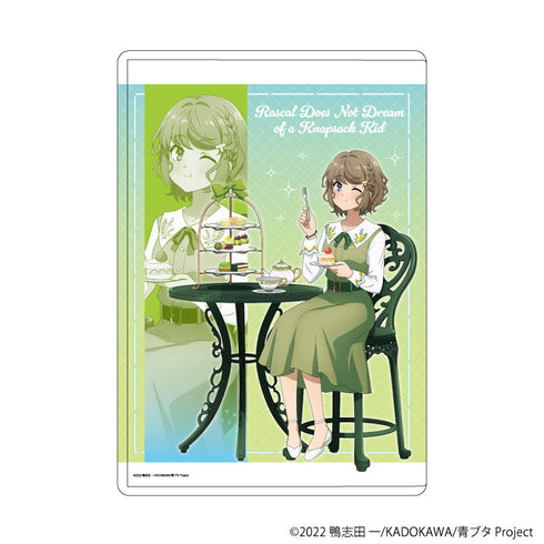 『青春ブタ野郎はランドセルガールの夢を見ない』キャラクリアケース06/古賀朋絵 お茶会ver.(描き下ろしイラスト)