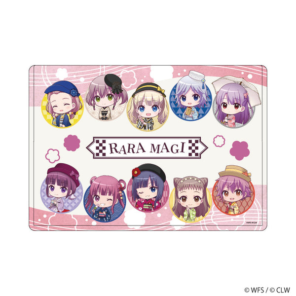 『ららマジ』キャラクリアケース15/集合デザイン(ミニキャライラスト)