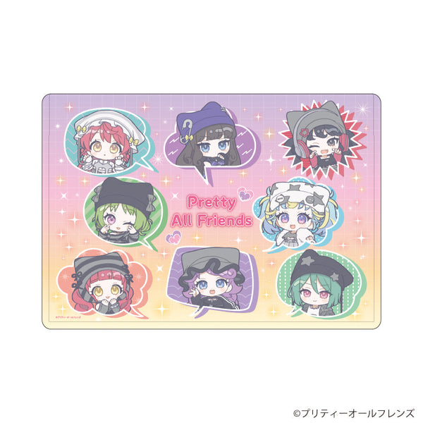 『プリティーオールフレンズ』キャラクリアケース05/猫耳ニット帽ver.(ミニキャライラスト)
