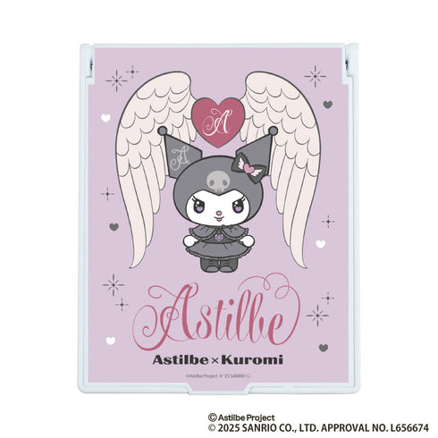 『Astilbe×クロミ』デカキャラミラー01/パープルデザイン(コラボイラスト)