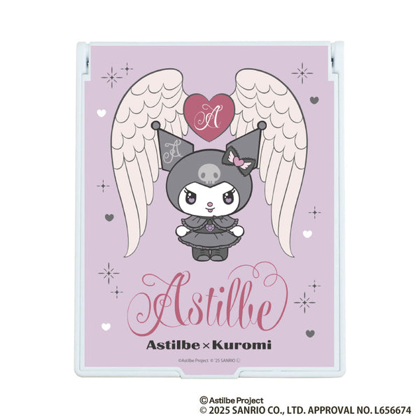 『Astilbe×クロミ』デカキャラミラー01/パープルデザイン(コラボイラスト)