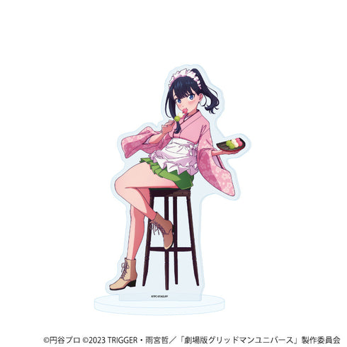 『グリッドマンユニバース』アクリルスタンド29/宝多六花 和菓子ver.(描き下ろしイラスト)