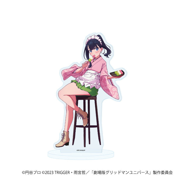 『グリッドマンユニバース』アクリルスタンド29/宝多六花 和菓子ver.(描き下ろしイラスト)