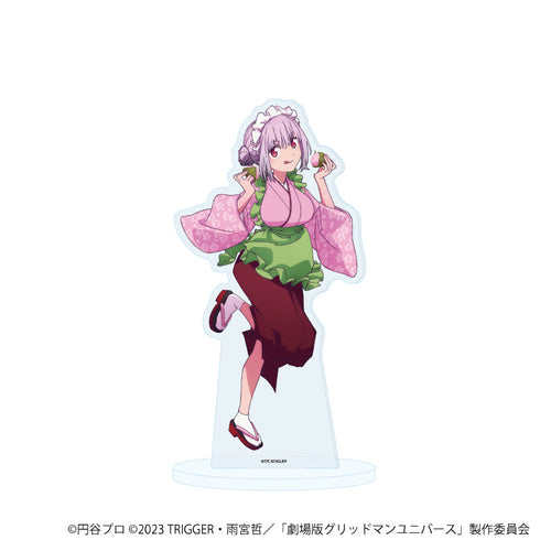 『グリッドマンユニバース』アクリルスタンド30/新条アカネ 和菓子ver.(描き下ろしイラスト)