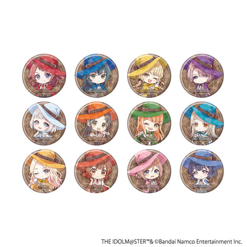 『学園アイドルマスター』ホログラム缶バッジ(57mm)04/魔法使いver. BOX(全12種)(ミニキャライラスト)