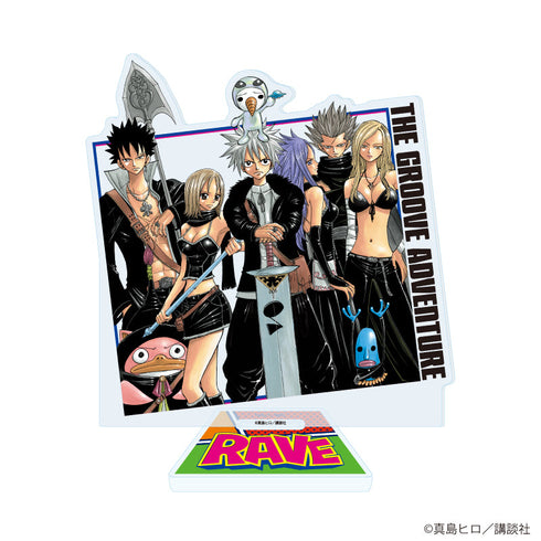 『RAVE』アクリルスタンド01/集合デザイン(公式イラスト)