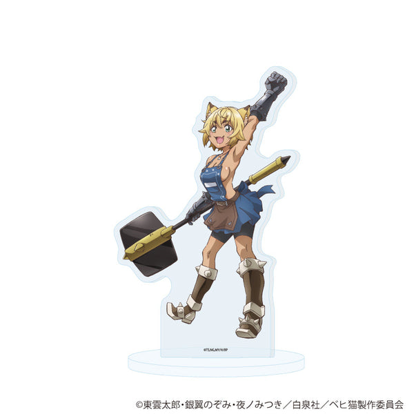 『Sランクモンスターの《ベヒーモス》だけど、猫と間違われてエルフ娘の騎士(ペット)として暮らしてます』アクリルスタンド02/ヴァルカン(公式イラスト)