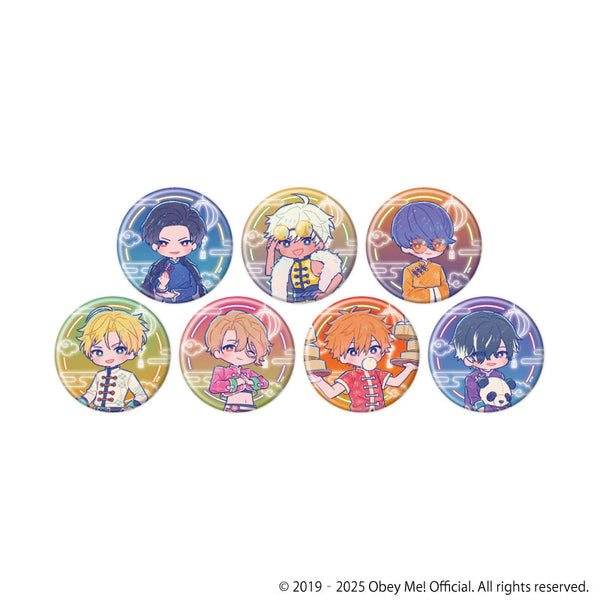 『Obey Me! Nightbringer』缶バッジ22/チャイナver. BOX(全7種)(レトロアートイラスト)