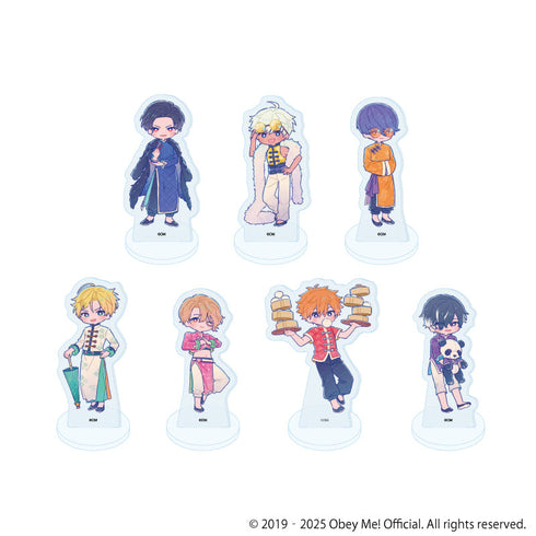 『Obey Me! Nightbringer』アクリルぷちスタンド15/チャイナver. BOX(全7種)(レトロアートイラスト)