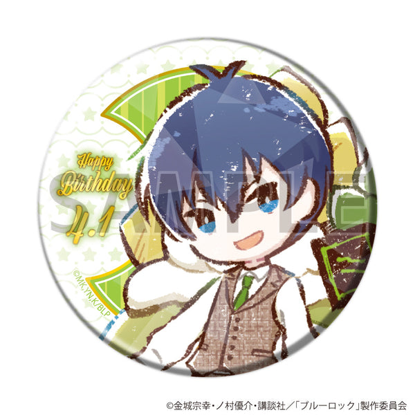 『ブルーロック』ホログラム缶バッジ(57mm)05/誕生日ver. 潔 世一(グラフアートイラスト)