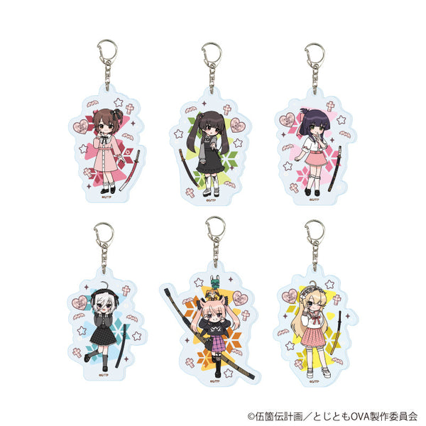『刀使ノ巫女』アクリルキーホルダー02/舞草ver. BOX(全6種)(POP Artイラスト)