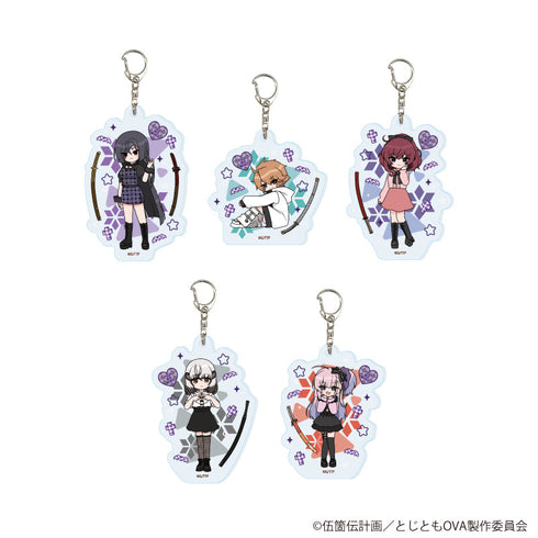 『刀使ノ巫女』アクリルキーホルダー03/折神家親衛隊ver. BOX(全5種)(POP Artイラスト)