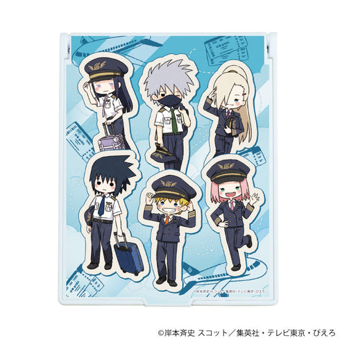 『NARUTO-ナルト- 疾風伝』デカキャラミラー03/集合デザイン パイロットver.(グラフアートイラスト)