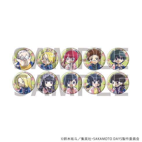 『SAKAMOTO DAYS』缶バッジ05/花見ver. BOX(全10種)(グラフアートイラスト)