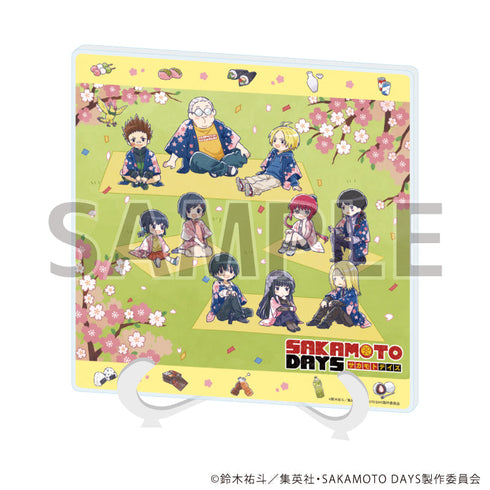 『SAKAMOTO DAYS』アクリルアートボード02/花見ver. (グラフアートイラスト)