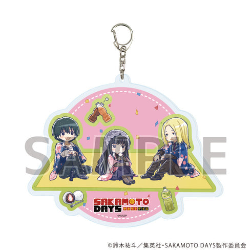 『SAKAMOTO DAYS』デカアクリルキーホルダー07/南雲&神々廻&大佛 花見ver. (グラフアートイラスト)【202607再販】