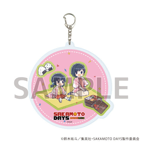 『SAKAMOTO DAYS』デカアクリルキーホルダー08/坂本葵&坂本花 花見ver. (グラフアートイラスト)【202607再販】