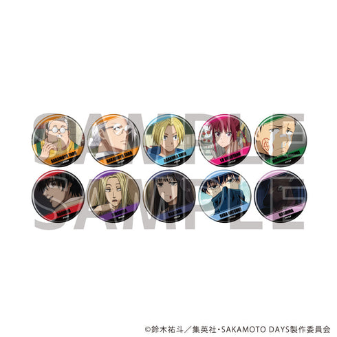『SAKAMOTO DAYS』缶バッジ06/BOX(全10種)(場面写イラスト)