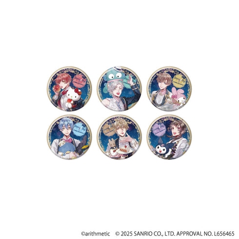 『Starry☆Sky×サンリオキャラクターズ』ホログラム缶バッジ(57mm)01/Spring&Summer BOX(全6種)(コラボイラスト)