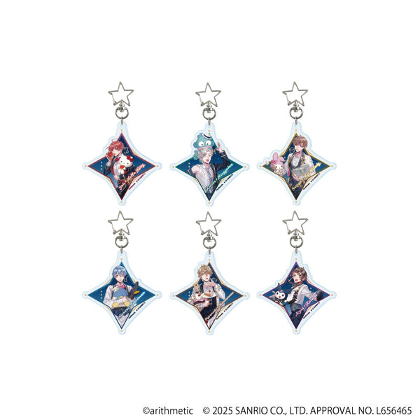 『Starry☆Sky×サンリオキャラクターズ』星型ナスカンアクリルキーホルダー01/Spring&Summer BOX(全6種)(コラボイラスト)