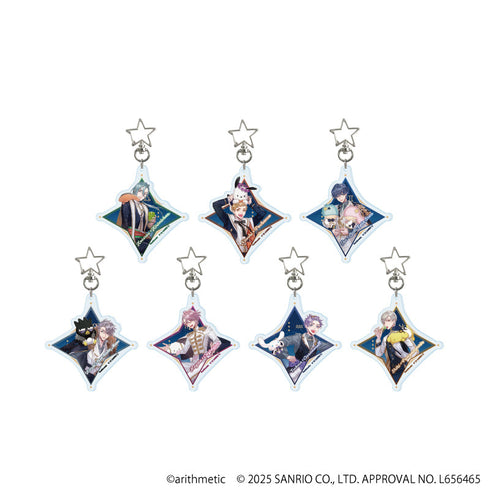 『Starry☆Sky×サンリオキャラクターズ』星型ナスカンアクリルキーホルダー02/Autumn&Winter BOX(全7種)(コラボイラスト)