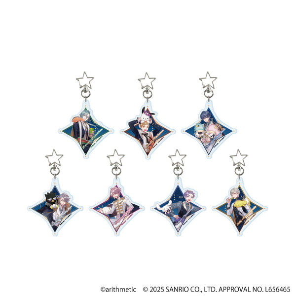 『Starry☆Sky×サンリオキャラクターズ』星型ナスカンアクリルキーホルダー02/Autumn&Winter BOX(全7種)(コラボイラスト)