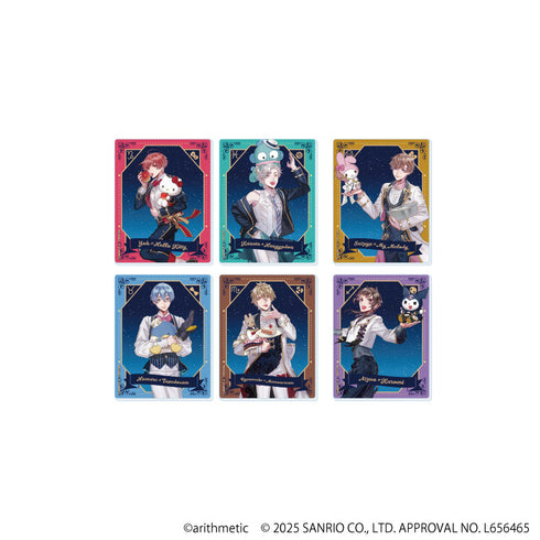 『Starry☆Sky×サンリオキャラクターズ』アクリルカード01/Spring&Summer ブラインド(全6種)(コラボイラスト)【BOX】【202607再販】