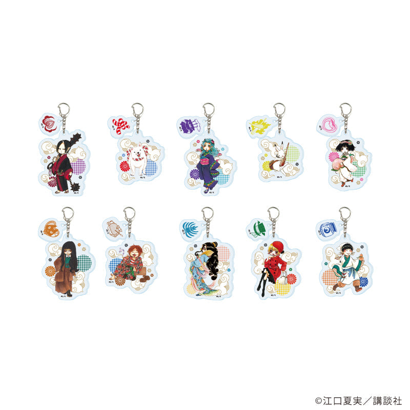 鬼灯の冷徹　中国販売品○全5点　アクリルキーホルダー　セット ぎゅぎゅっと アクリルキーホルダー 鬼灯の冷徹 / 妲己 グッズ