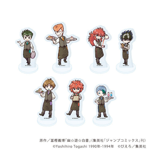 『幽☆遊☆白書』アクリルぷちスタンド12/レトロ喫茶ver. BOX(全7種)(レトロアートイラスト)