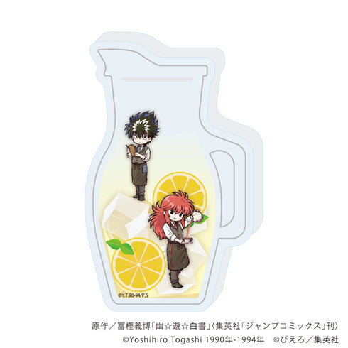 『幽☆遊☆白書』コレクションボトル08/蔵馬&飛影 レトロ喫茶ver.(レトロアートイラスト)