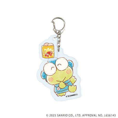 『はぴだんぶい』パーツ付きアクリルキーホルダー12/けろけろけろっぴ(グラフアートイラスト)【202607再販】