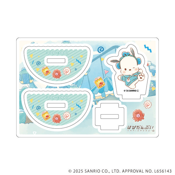 『はぴだんぶい』ゆらゆらアクリルスタンド08/ポチャッコ(グラフアートイラスト)