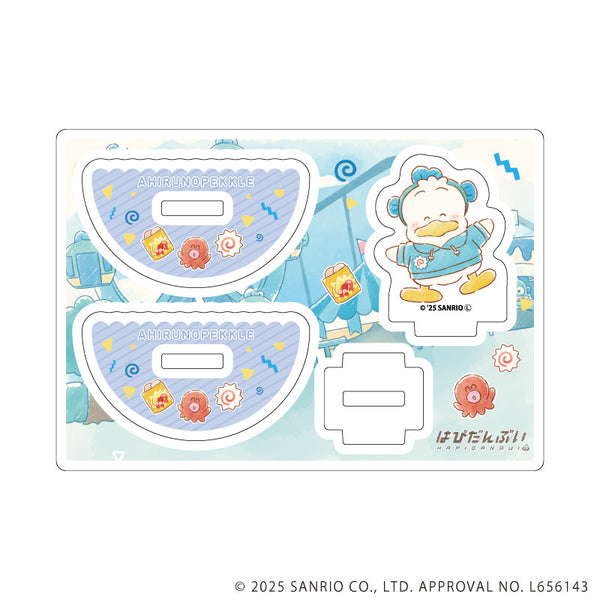 『はぴだんぶい』ゆらゆらアクリルスタンド12/あひるのペックル(グラフアートイラスト)
