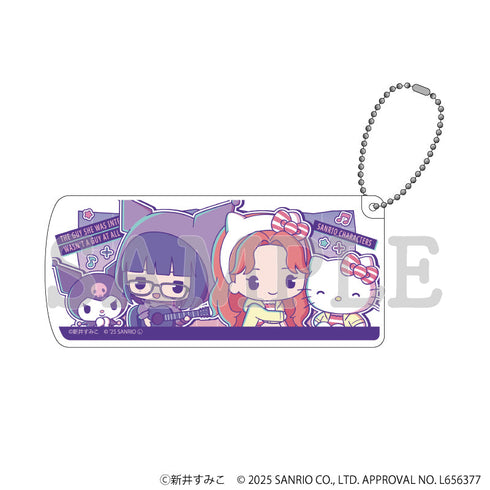 『気になってる人が男じゃなかった×サンリオキャラクターズ』スライド式小物ケース01/A(ミニキャライラスト)