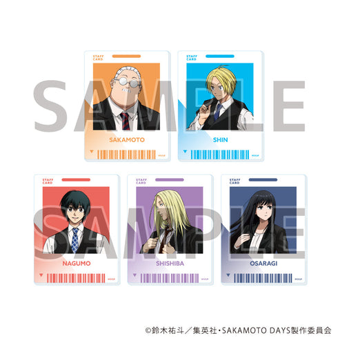 『SAKAMOTO DAYS』アクリルカード08/社会人風スーツver. ブラインド(全5種)(描き下ろしイラスト)【BOX】【202608再販】