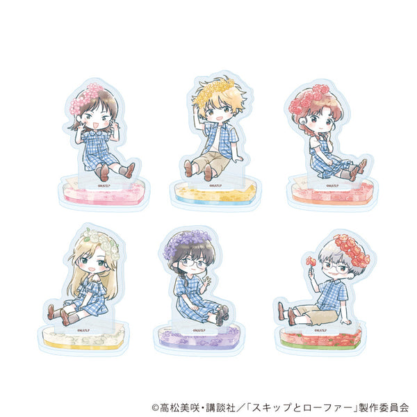 『スキップとローファー』アクリルぷちスタンド01/誕生花ver. BOX(全6種)(グラフアートイラスト)