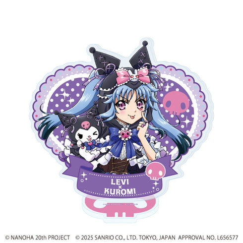 『魔法少女リリカルなのはシリーズ×サンリオキャラクターズ』アクリルスタンド06/レヴィ×クロミ(等身イラスト)
