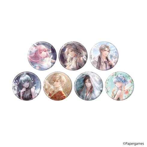 『シャイニングニキ』ホログラム缶バッジ(65mm)01/BOX(全7種)(公式イラスト)