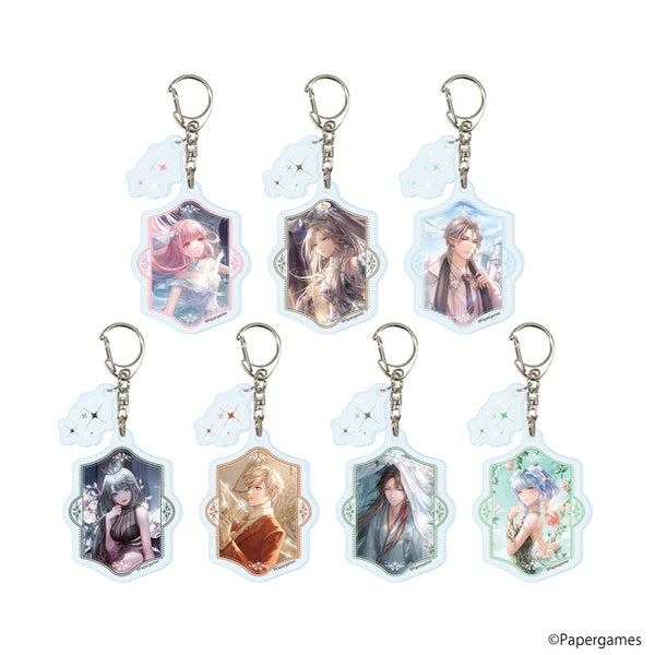 『シャイニングニキ』パーツ付きアクリルキーホルダー01/BOX(全7種)(公式イラスト)