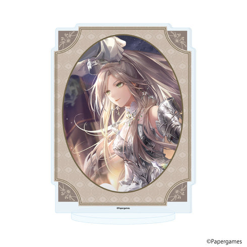 『シャイニングニキ』ホログラムアクリルスタンド02/フィア・栄光を勲章に(公式イラスト)