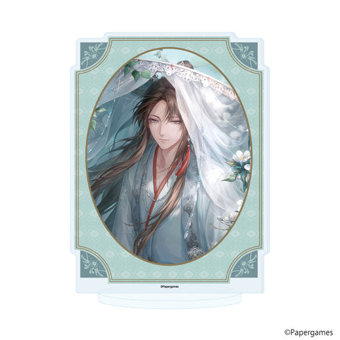 『シャイニングニキ』ホログラムアクリルスタンド06/秦衣・雲水の別れ(公式イラスト)