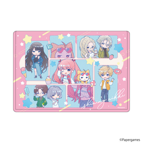 『シャイニングニキ』キャラクリアケース03/集合デザイン(POP Artイラスト)